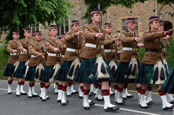Stirling Military Show 2016 Parade