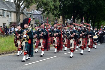 Stirling Military Show - Pipes and Drums 7 Scots