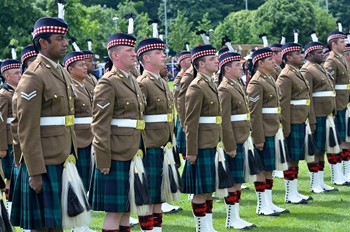 Stirling Military Show 2016 - Royal Regiment of Scotland (The Highlanders 4 Scots)