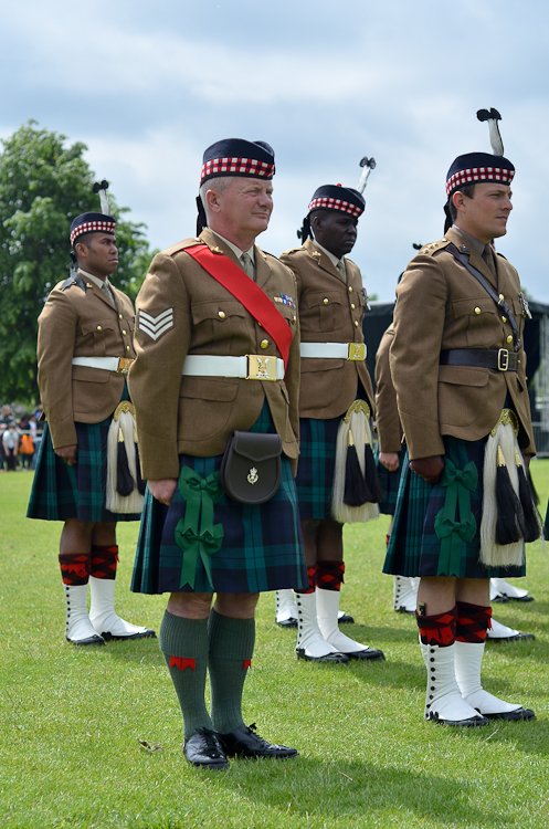 Stirling Military Show 2016 - Royal Regiment of Scotland Soldiers