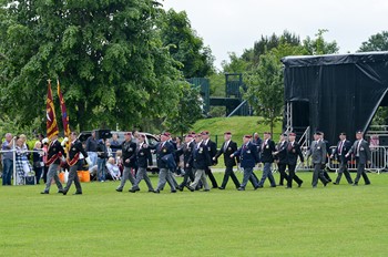 Parachute Regiment Veterans Stirling Armed Forces Day 2016