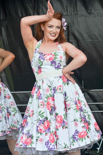 Linzi Slamin (Kennedy Cupcakes) Stirling Military Show AFD 2016