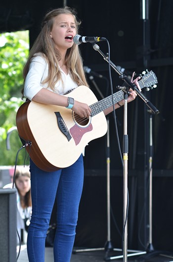 Megan Adams (former Poppy Girl) - Stirling Armed Forces Day 2016