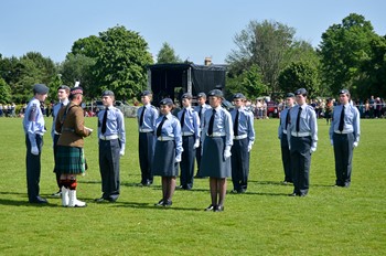 Cadet Association Drill Competition - Stirling Military Show 2016