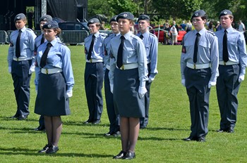 Air Cadets (ATC) - Armed Forces Day 2016 Stirling