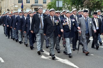 Royal Scots Dragoon Guard Association - Glasgow Armed Forces Day 2016