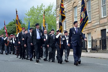 Veterans on Parade - Armed Forces Day 2016 Glasgow
