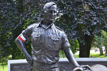 Wojtek Memorial Princes Street Gardens Edinburgh