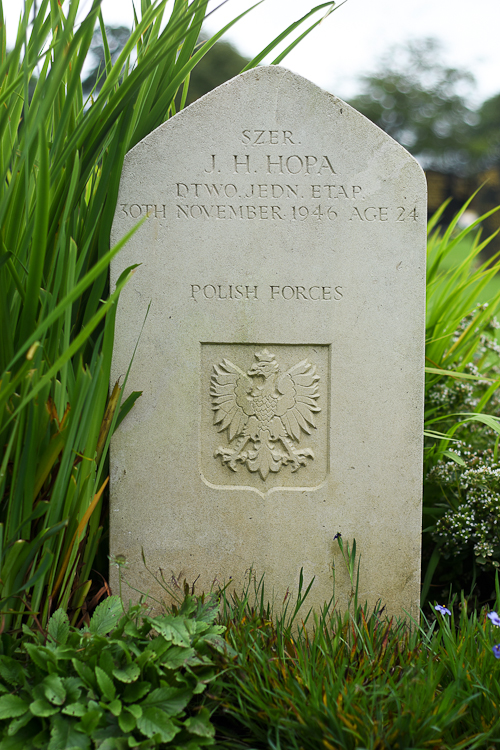 Jozef Henryk Hopa Polish War Grave