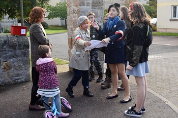 Edinburgh Polish Scouts - Grey Ranks Postal Service 1944 Warsaw Uprising