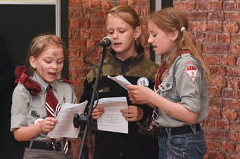 Polish Scouts Patriotic Songs Edinburgh 2016