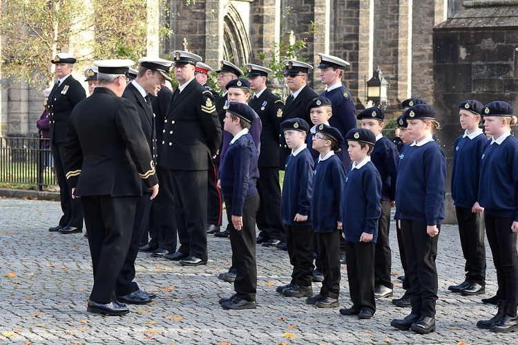 Chris Smith Naval Regional Commander for Scotland & Northern Ireland - Seafarers Service Glasgow