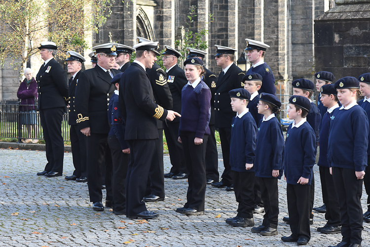 Sea Cadets Inspection - Glasgow Cathedral 2016