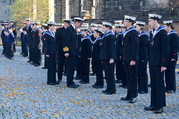 Chris Smith Naval Regional Commander for Scotland & Northern Ireland - Sea Cadets Glasgow