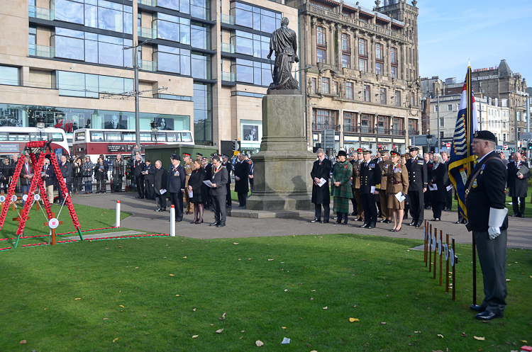 Service of Dedication Princes Street Gardens Edinburgh 2016