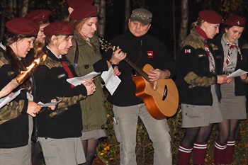 Polish Scouts All Saints Day - Corstorphine Edinburgh 2016