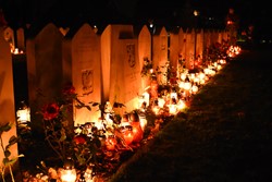 Polish War Graves - All Saints Day Corstorphine Edinburgh 2016