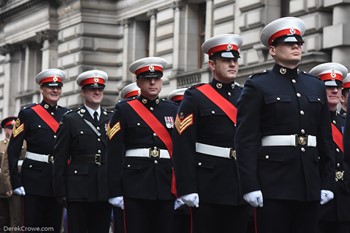 Royal Marines - Remembrance Sunday Glasgow 2016