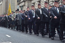 RHF Veterans - Remembrance Sunday Glasgow 2016