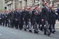 Veterans of the Parachute Regiment - Glasgow Remembrance Sunday 2016