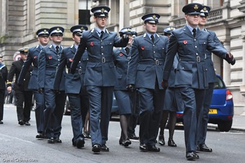 Universities of Glasgow and Strathclyde Air Squadron - Remembrance Sunday Glasgow 2016