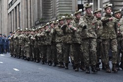 Army Cadet Force - Remembrance Sunday Glasgow 2016