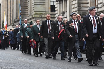 Veterans - Remembrance Sunday Glasgow 2016