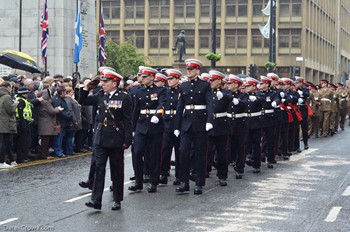 Royal Marines - George Square Glasgow Remembrance Sunday 2016