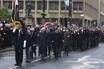 Royal Naval Association - Remembrance Sunday Glasgow 2016