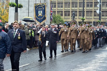 Royal Scots Dragoon Guards Association - Remembrance Sunday Glasgow 2016