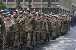 Army Cadets Parade - Remembrance Sunday Glasgow 2016