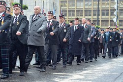 RHF Veterans Parade - Remembrance Sunday Glasgow 2016