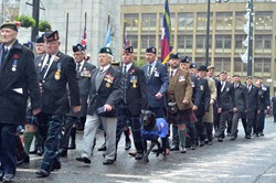 Veterans on Parade - Remembrance Sunday Glasgow 2016