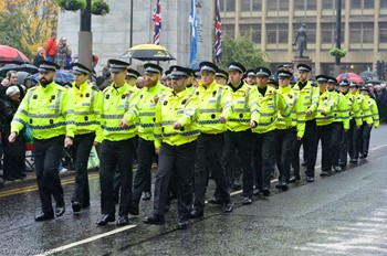 Police Scotland - Remembrance Sunday Glasgow 2016