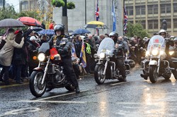 Riders Branch Royal British Legion - Remembrance Sunday Glasgow 2016