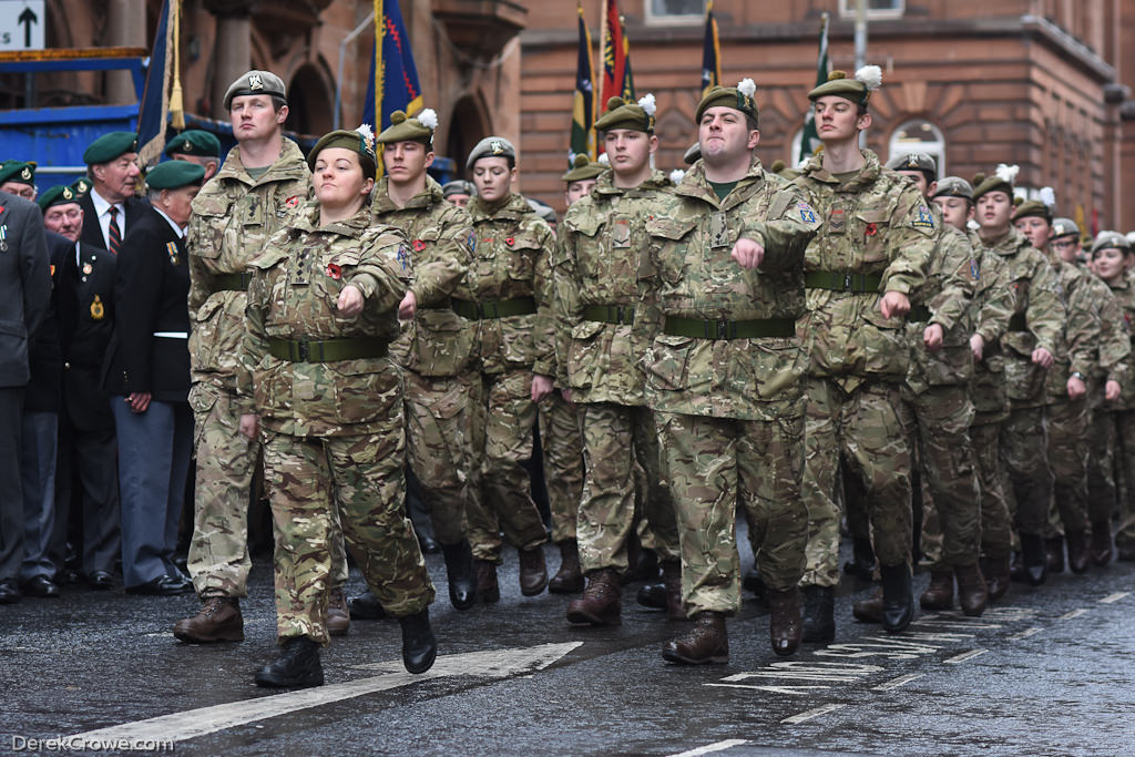 Army Cadets - Remembrance Sunday (Armistice Day) Glasgow 2018