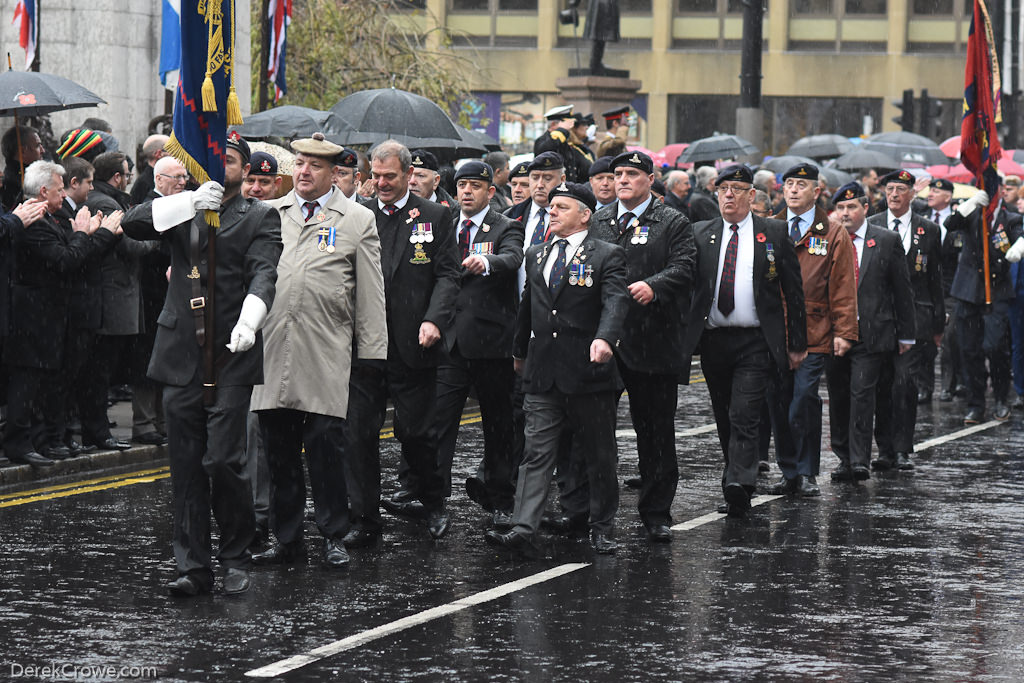 Royal Artillery Association - Remembrance Sunday (Armistice Day) Glasgow 2018