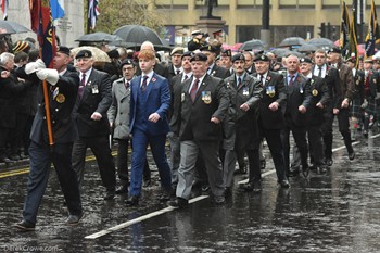 Royal Engineers Association - Remembrance Sunday (Armistice Day) Glasgow 2018