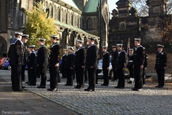 Chris Smith Royal Naval Regional Commander for Scotland &amp; Northern Ireland - Seafarers Service at Glasgow Cathedral 2019