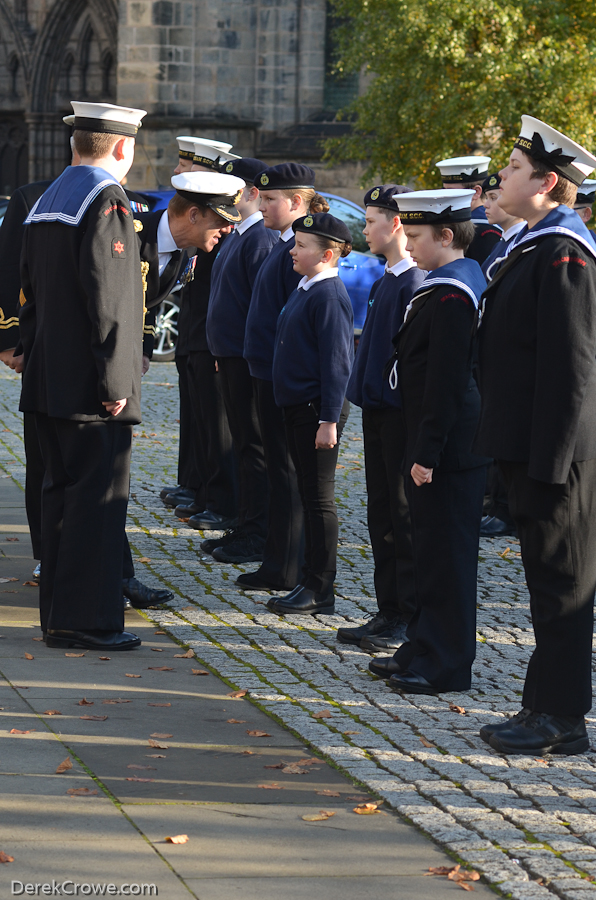 Captain Chris Smith (Royal Navy) - Seafarers Service Glasgow Cathedral 2019