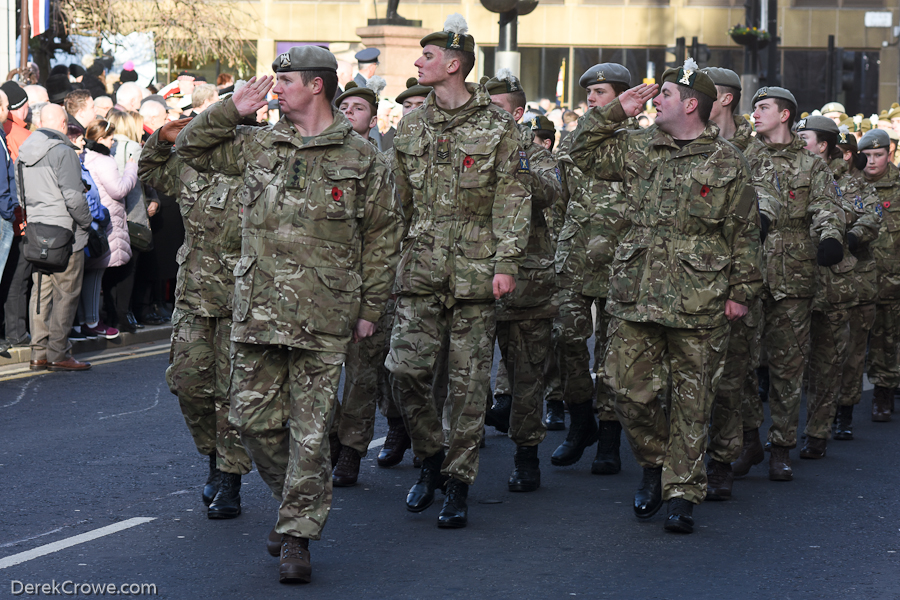 British Army Cadets - Remembrance Sunday Glasgow 2019