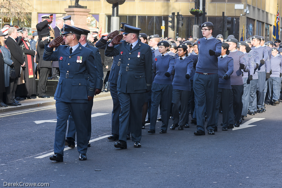 Air Training Corps - Remembrance Sunday Glasgow 2019