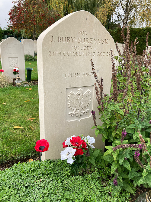 Jan Bury-Burzymski Polish War Grave
