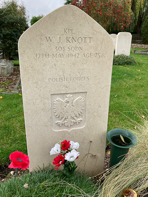 Witold Jozef Knott Polish War Grave