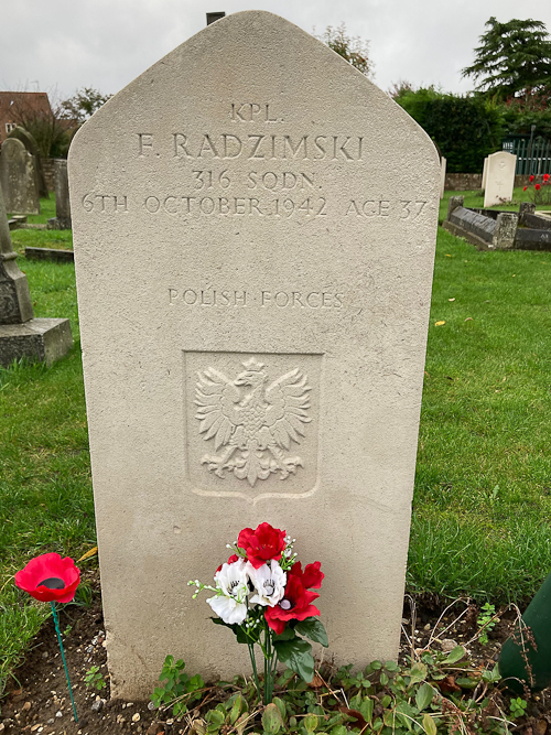 Franciszek Radzimski Polish War Grave