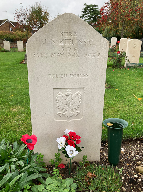 Jerzy Stanislaw Zielinski Polish War Grave