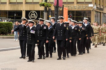 HMS Dalriada Royal Navy Armed Forces Day Glasgow 2023