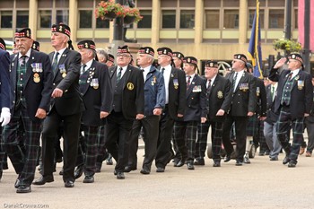 Army Veterans March on Armed Forces Day Glasgow 2023