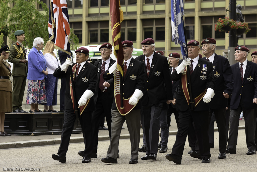 Parachute Regimental Association - Armed Forces Day Glasgow 2023