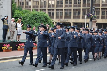 Royal Air Force, Armed Forces Day 2010, George Square, Glasgow